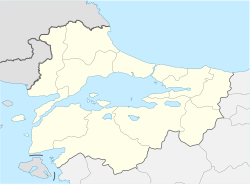 Mapa de la Estambul Bizantina
