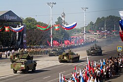 Desfile militar en Transnistria