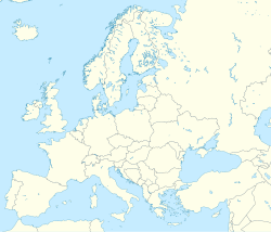 Ubicación de SVO en Europa