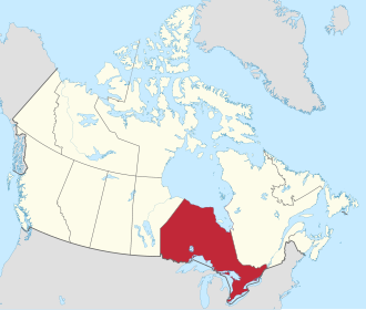 Mapa de Provincias y Territorios de Canadá