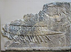 Representación histórica de combate naval