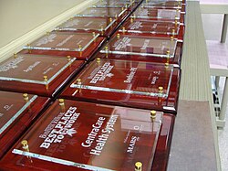 Evento o reconocimiento de premios de Business Journal