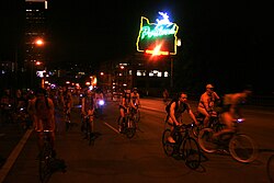 Imagen ilustrativa de Paseo Mundial de Bicicletas Desnudas en Portland