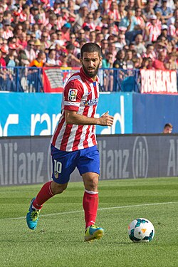 Arda Turan en el Atlético de Madrid