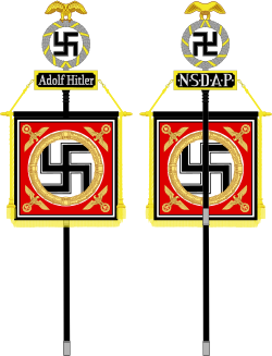 Comparativa de banderas nazis
