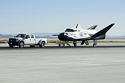 Detalle del diseño del Dream Chaser